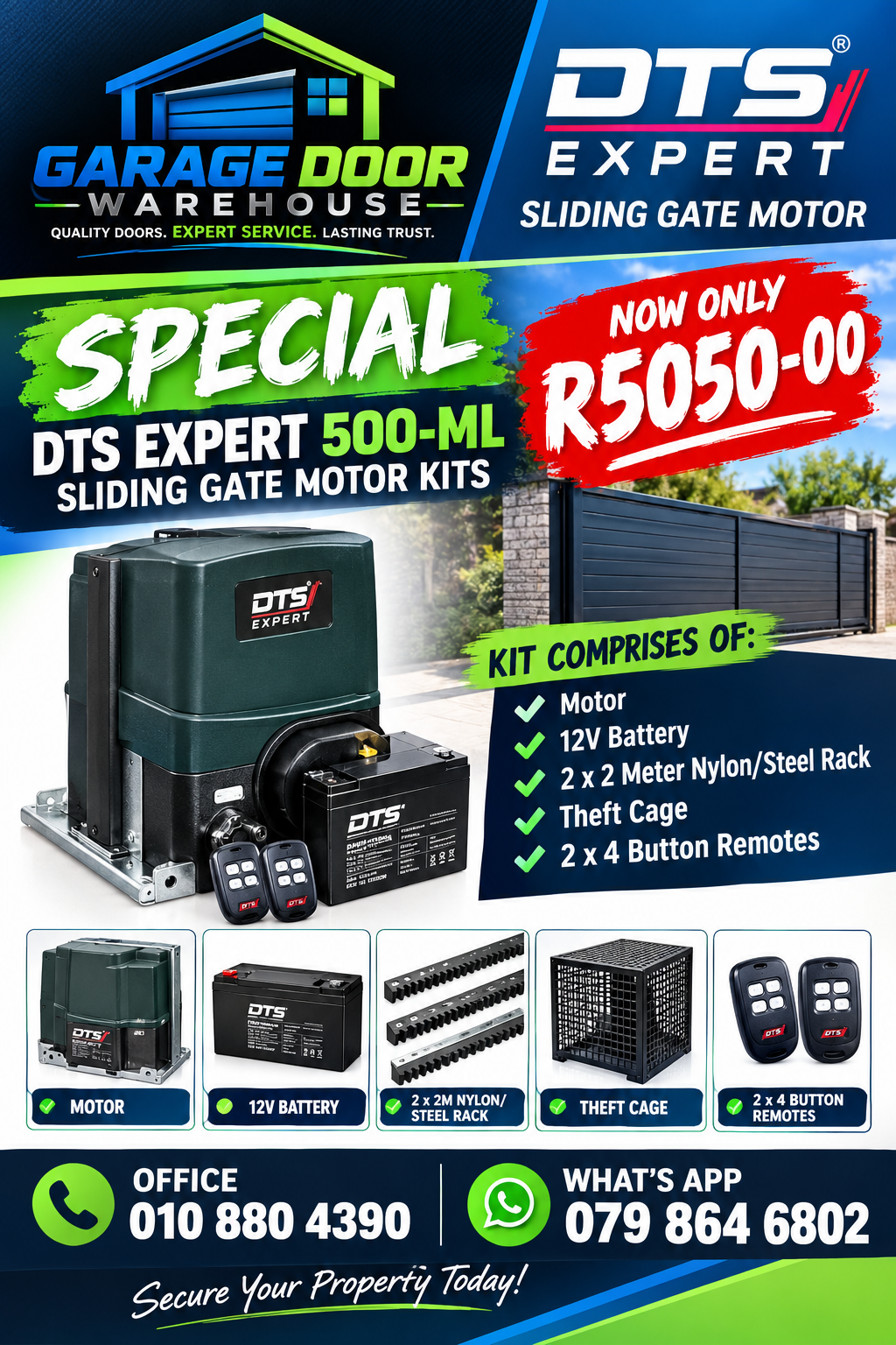 Gate Motor Kit Special Offer